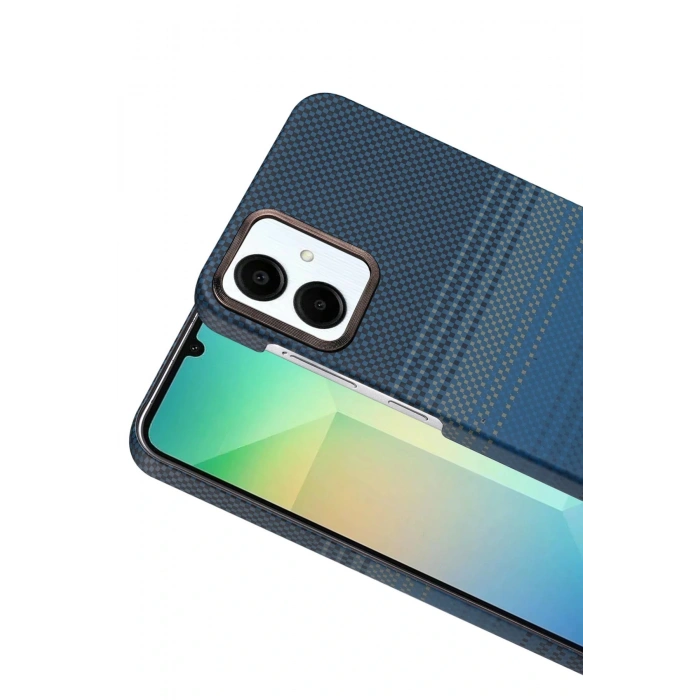 CPT05 Samsung Galaxy A07 4G Vega Magsafe Kapak - Mavi