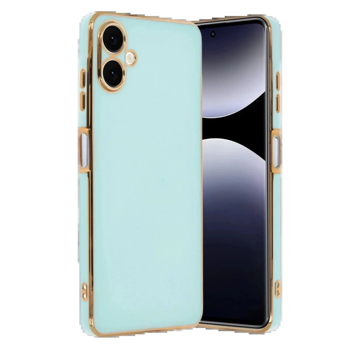 CPT05 Samsung Galaxy A07 4G Volet Silikon - Açık Yeşil