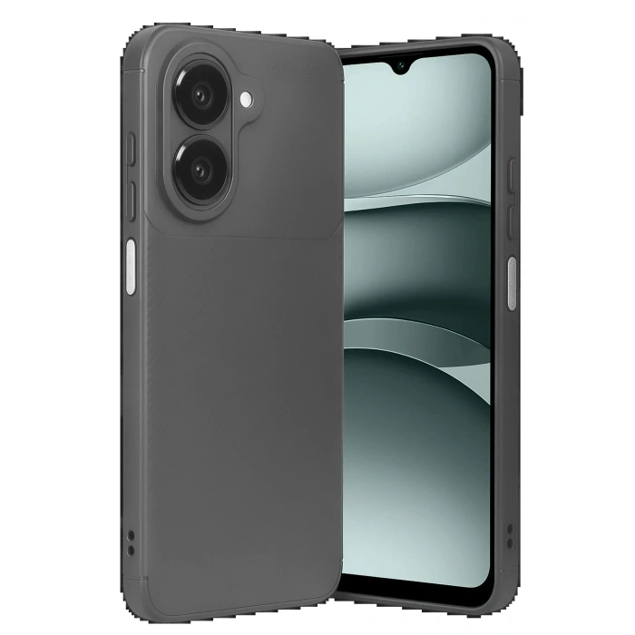 CPT05 Samsung Galaxy A07 Auto Focus Karbon Kapak - Gri