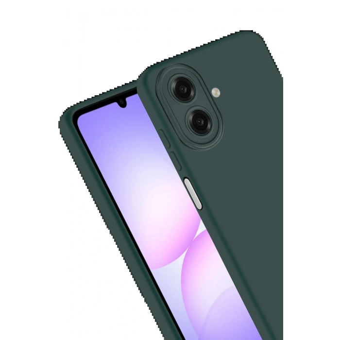 CPT05 Samsung Galaxy A07 First Silikon - Koyu Yeşil