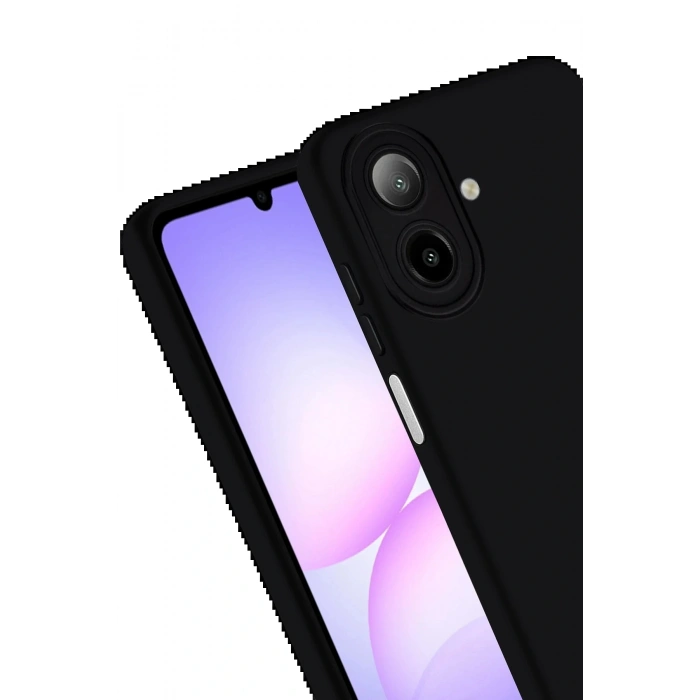 CPT05 Samsung Galaxy A07 First Silikon - Siyah