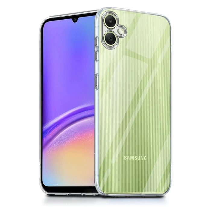 CPT05 Samsung Galaxy A07 Lüx Şeffaf Silikon - Şeffaf