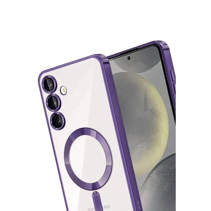 CPT05 Samsung Galaxy A15 4G Kross Magneticsafe Kapak - Mor