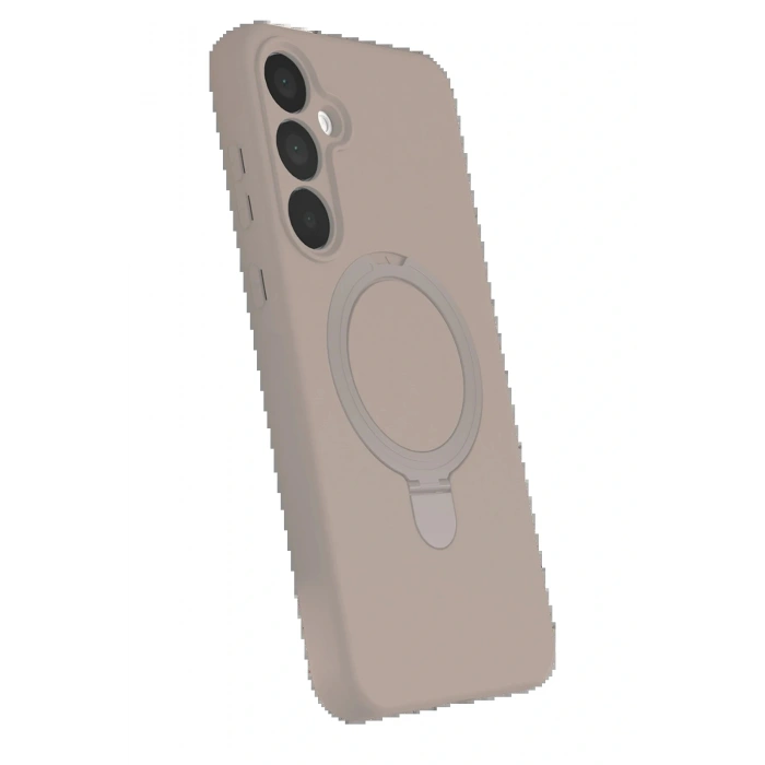 CPT05 Samsung Galaxy A15 4G Regal Magsafe Standlı Kapak - Çöl Titanyum
