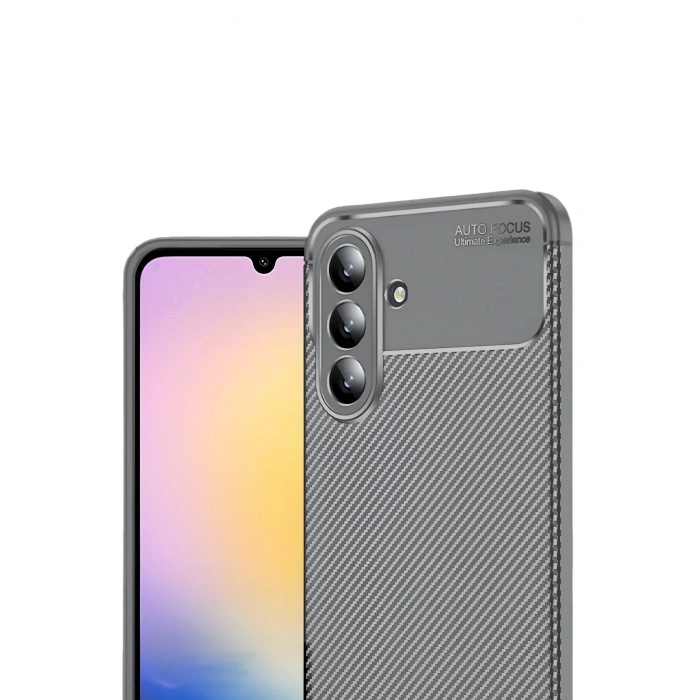 CPT05 Samsung Galaxy A17 5G Auto Focus Karbon Kapak - Gri