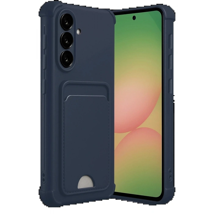 CPT05 Samsung Galaxy A17 5G Kelvin Kartvizitli Silikon - Lacivert