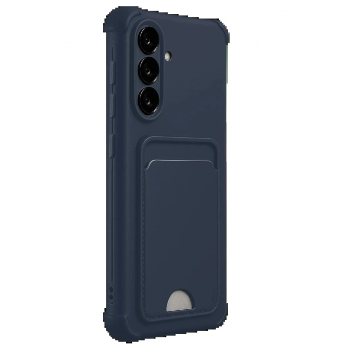 CPT05 Samsung Galaxy A17 5G Kelvin Kartvizitli Silikon - Lacivert