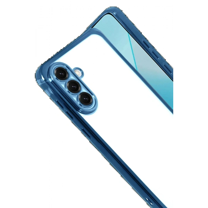 CPT05 Samsung Galaxy A17 5G Lensli Silikon - Açık Mavi