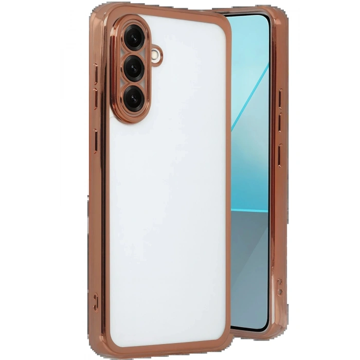 CPT05 Samsung Galaxy A17 5G Lensli Silikon - Çöl Titanyum