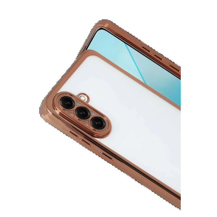 CPT05 Samsung Galaxy A17 5G Lensli Silikon - Çöl Titanyum