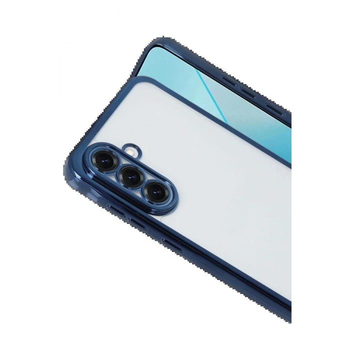 CPT05 Samsung Galaxy A17 5G Lensli Silikon - Lacivert