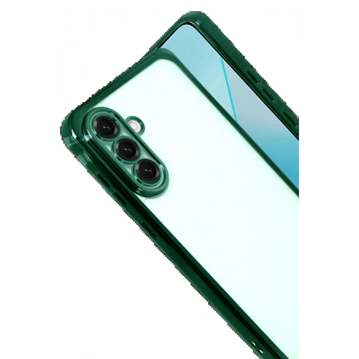 CPT05 Samsung Galaxy A17 5G Lensli Silikon - Yeşil