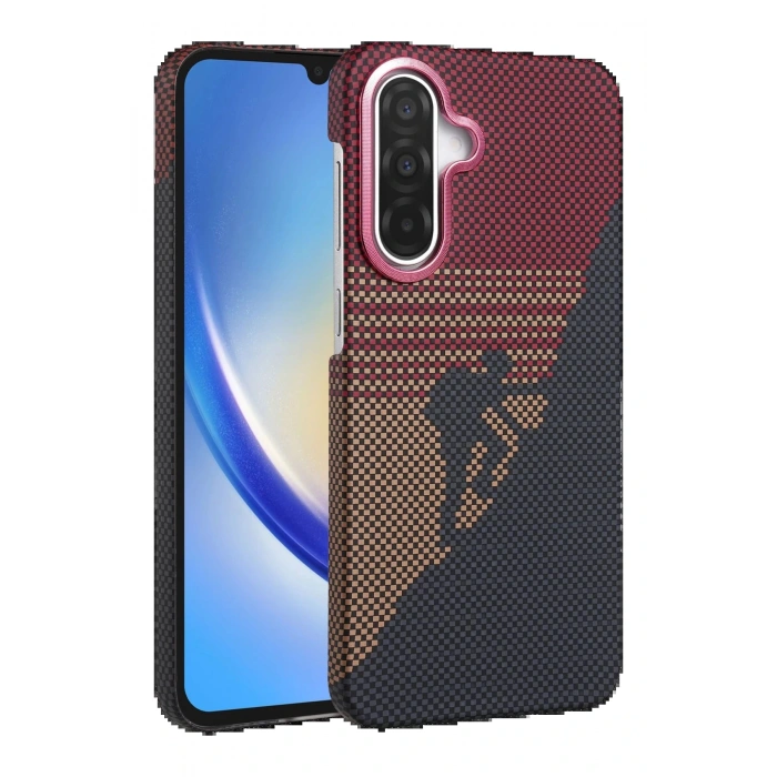 CPT05 Samsung Galaxy A17 5G Vega Magsafe Kapak - Kırmızı