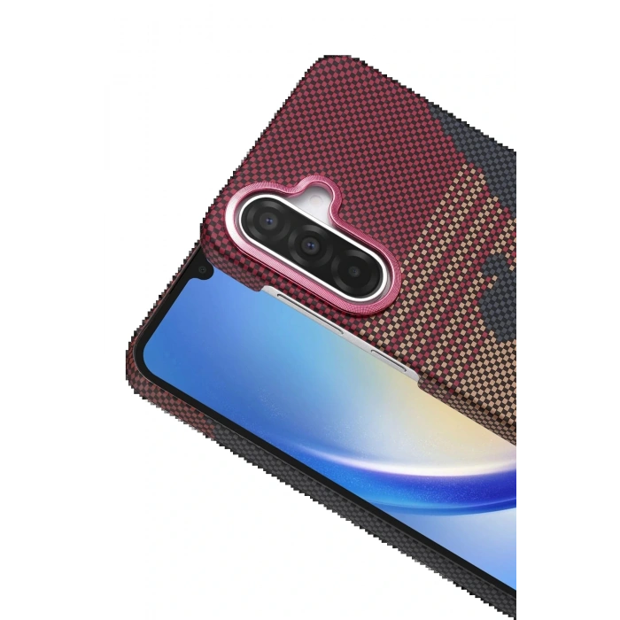 CPT05 Samsung Galaxy A17 5G Vega Magsafe Kapak - Kırmızı