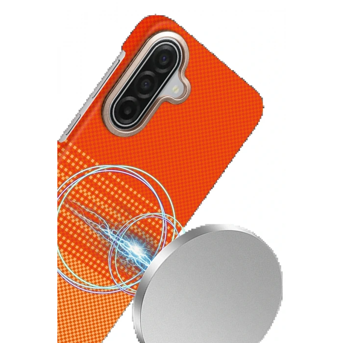 CPT05 Samsung Galaxy A17 5G Vega Magsafe Kapak - Sarı