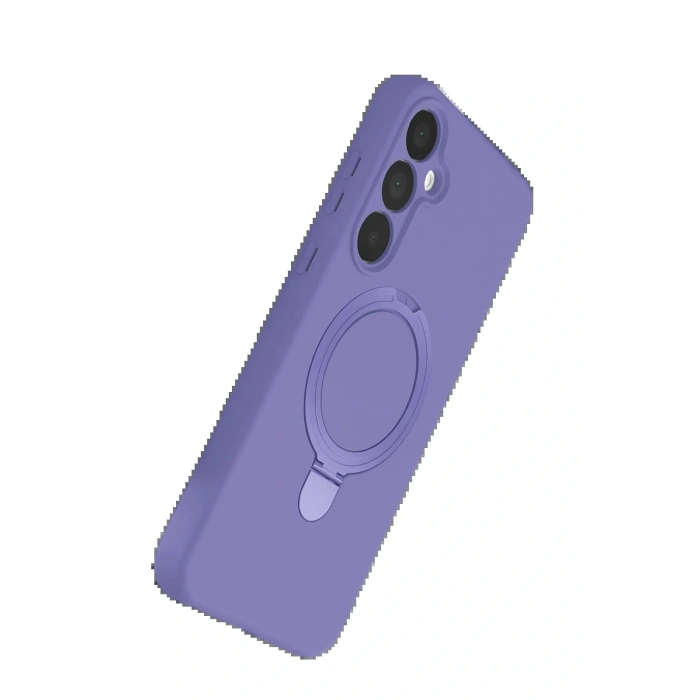 CPT05 Samsung Galaxy A25 5G Regal Magsafe Standlı Kapak - Lila