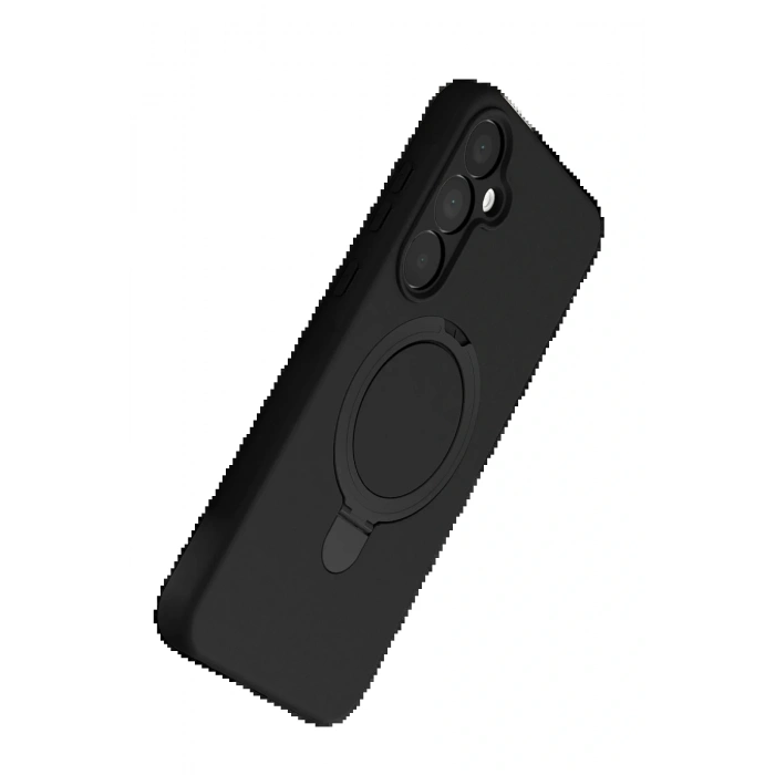 CPT05 Samsung Galaxy A25 5G Regal Magsafe Standlı Kapak - Siyah