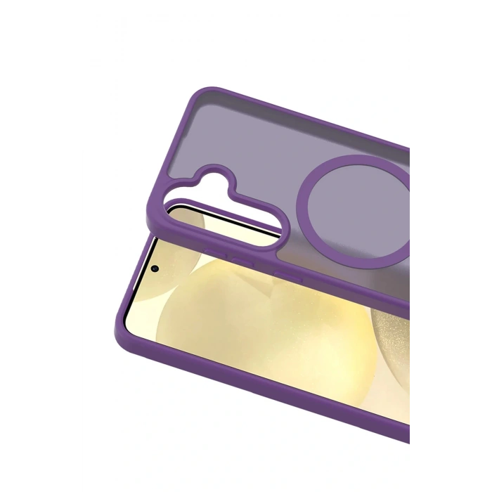 CPT05 Samsung Galaxy A26 Jota Magsafe Kapak - Derin Mor