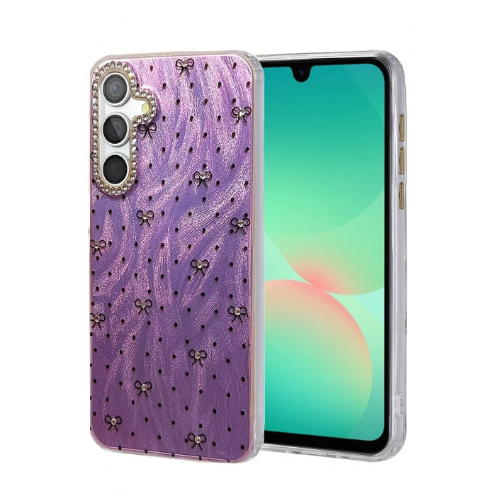 CPT05 Samsung Galaxy A26 Kılıf Blade Aynalı Desenli Kapak - Desen 2