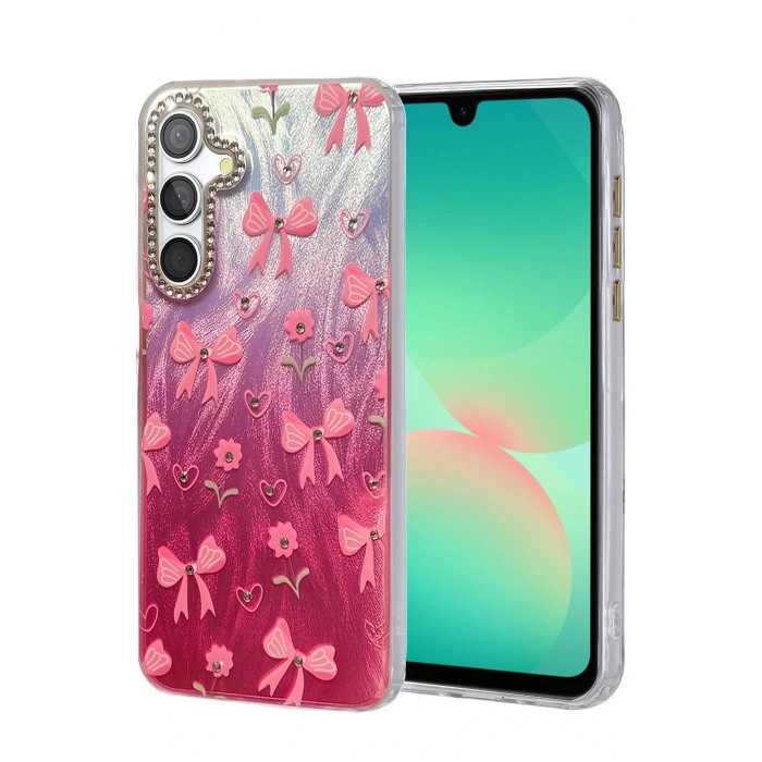 CPT05 Samsung Galaxy A26 Kılıf Blade Aynalı Desenli Kapak - Desen 3