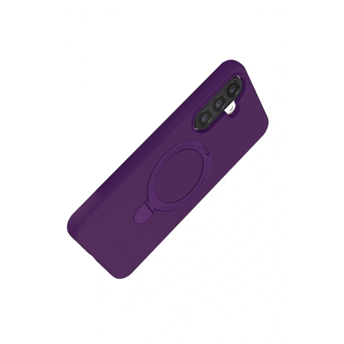 CPT05 Samsung Galaxy A26 Regal Magsafe Standlı Kapak - Derin Mor