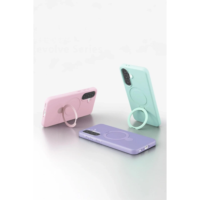 CPT05 Samsung Galaxy A26 Regal Magsafe Standlı Kapak - Turuncu