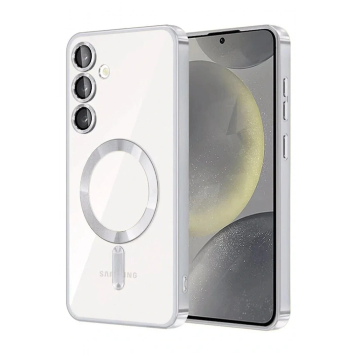 CPT05 Samsung Galaxy A35 5G Kross Magneticsafe Kapak - Gümüş