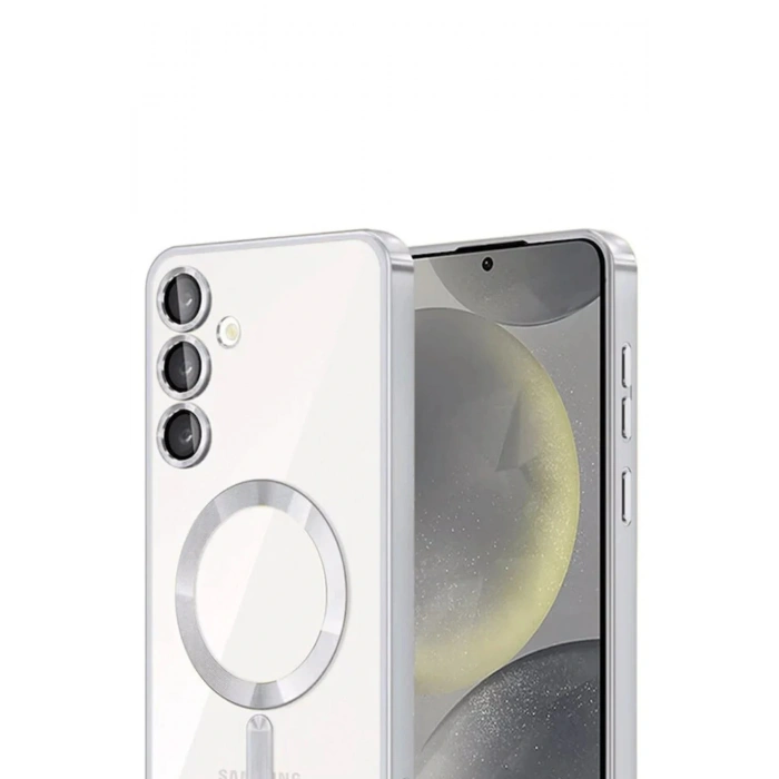 CPT05 Samsung Galaxy A35 5G Kross Magneticsafe Kapak - Gümüş