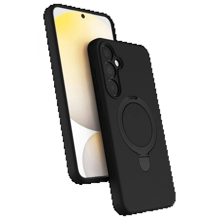 CPT05 Samsung Galaxy A35 5G Regal Magsafe Standlı Kapak - Siyah