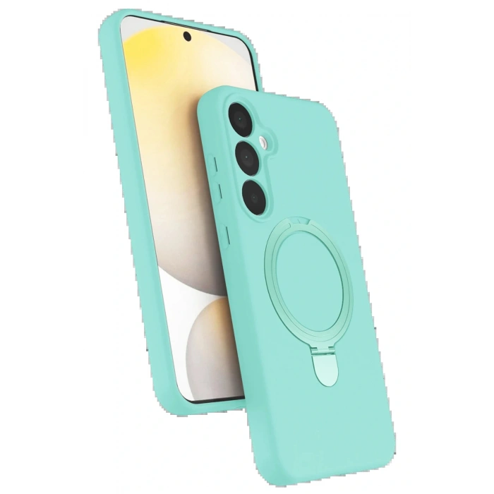 CPT05 Samsung Galaxy A35 5G Regal Magsafe Standlı Kapak - Su Yeşili