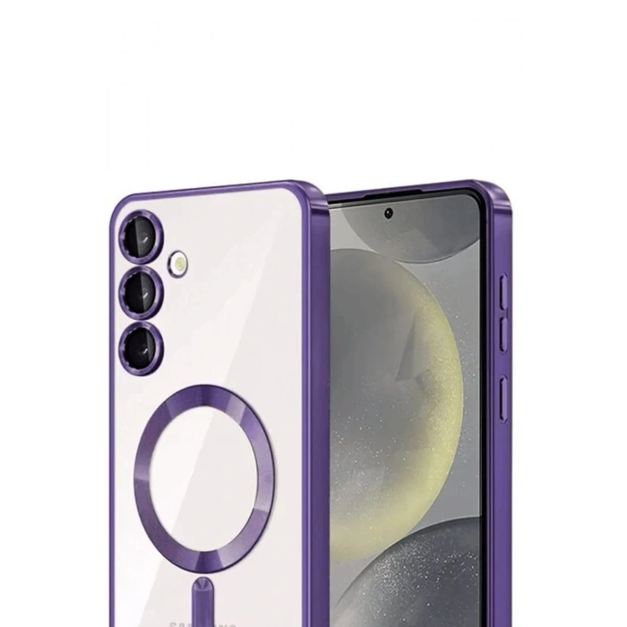 CPT05 Samsung Galaxy A55 5G Kross Magneticsafe Kapak - Mor