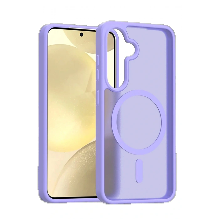 CPT05 Samsung Galaxy A56 Jota Magsafe Kapak - Lila
