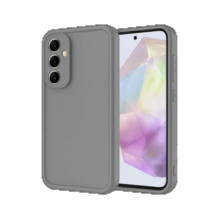 CPT05 Samsung Galaxy A56 Kılıf Viera Silikon - Gri