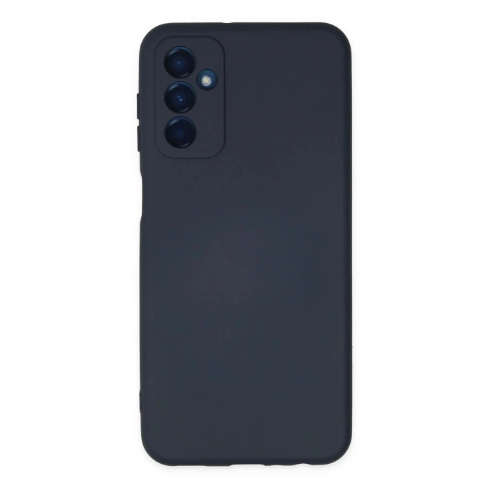 CPT05 Samsung Galaxy M23 Kılıf Nano içi Kadife Silikon - Lacivert