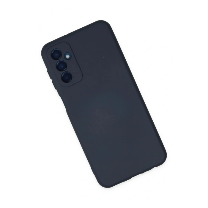 CPT05 Samsung Galaxy M23 Kılıf Nano içi Kadife Silikon - Lacivert