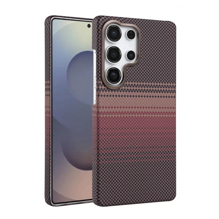 CPT05 Samsung Galaxy S23 Ultra Vega Magsafe Kapak - Çöl Titanyum