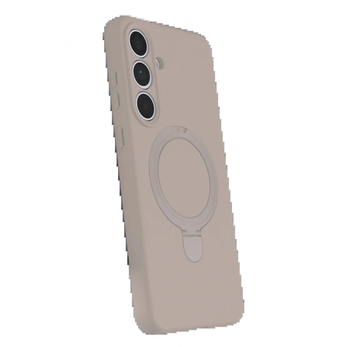 CPT05 Samsung Galaxy S24 FE Regal Magsafe Standlı Kapak - Çöl Titanyum