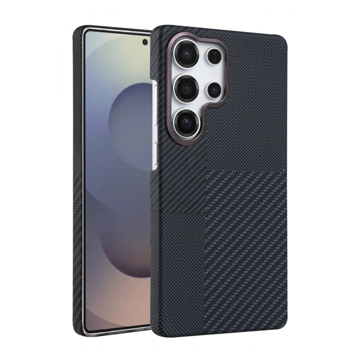 CPT05 Samsung Galaxy S24 Ultra Vega Magsafe Kapak - Siyah