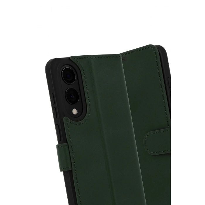 CPT05 Samsung Galaxy S25 Edge Trend S Plus Kapaklı Kılıf - Koyu Yeşil