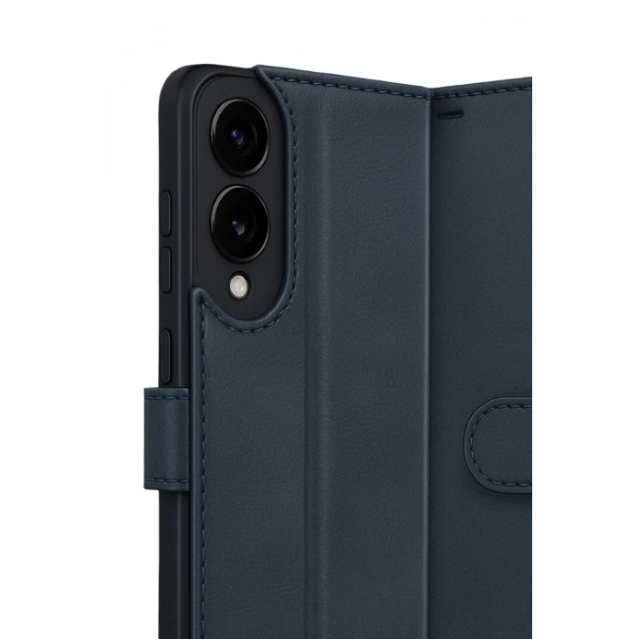 CPT05 Samsung Galaxy S25 Edge Trend S Plus Kapaklı Kılıf - Lacivert