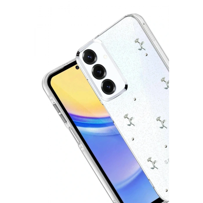 CPT05 Samsung Galaxy S25 FE Fiyonk Desenli Kapak - Desen 4