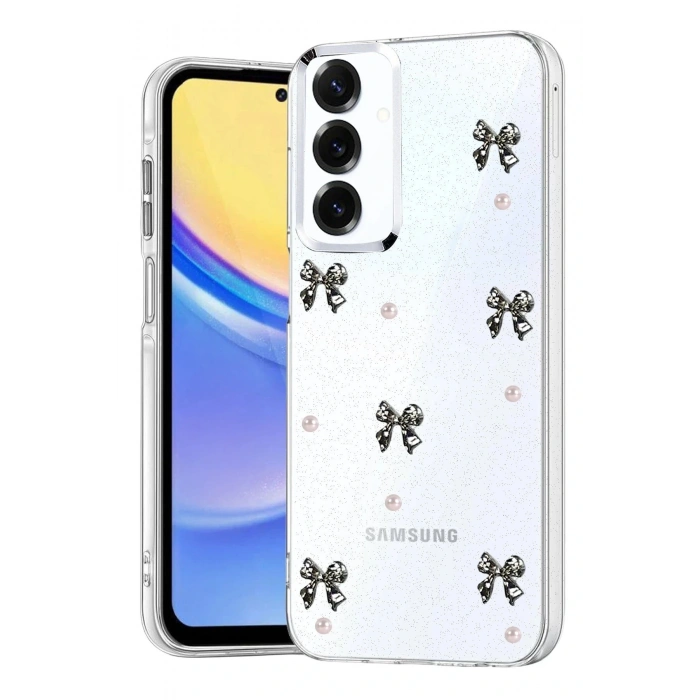 CPT05 Samsung Galaxy S25 FE Fiyonk Desenli Kapak - Desen 8