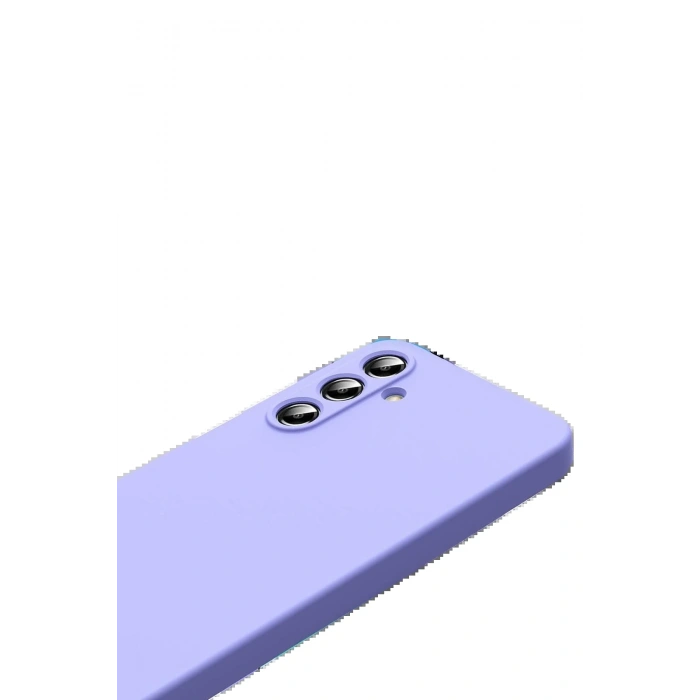 CPT05 Samsung Galaxy S25 FE Nano içi Kadife Silikon - Lila