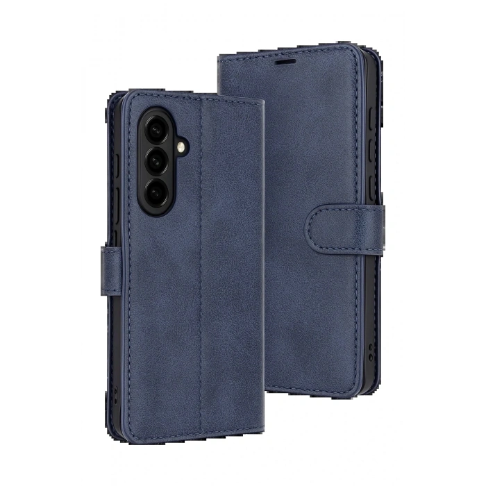 CPT05 Samsung Galaxy S25 FE Trend S Plus Kapaklı Kılıf - Lacivert