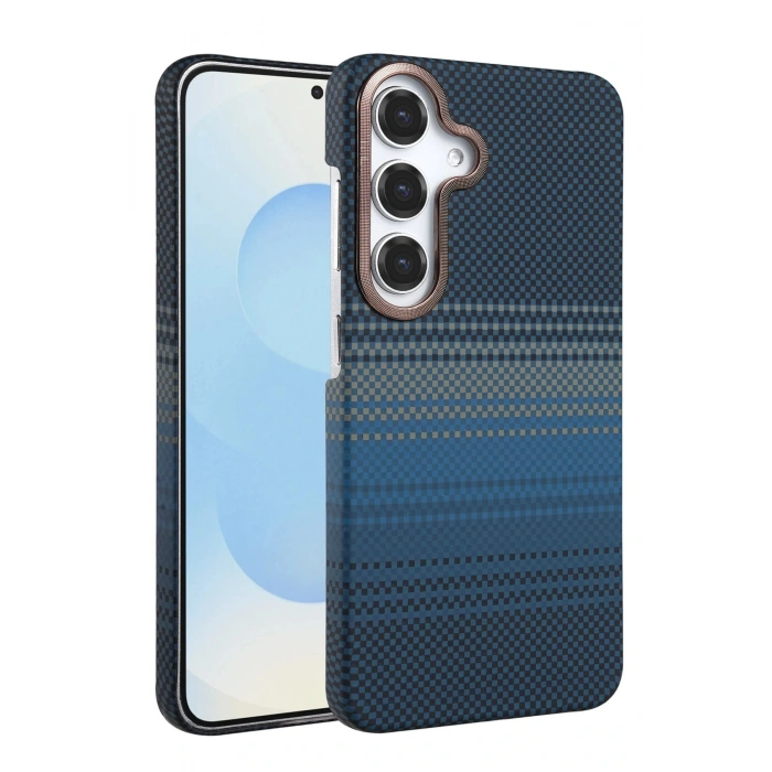 CPT05 Samsung Galaxy S25 FE Vega Magsafe Kapak - Mavi