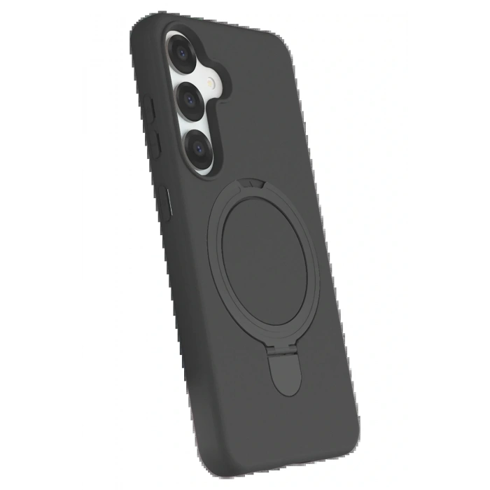 CPT05 Samsung Galaxy S25 Regal Magsafe Standlı Kapak - Titan Gri