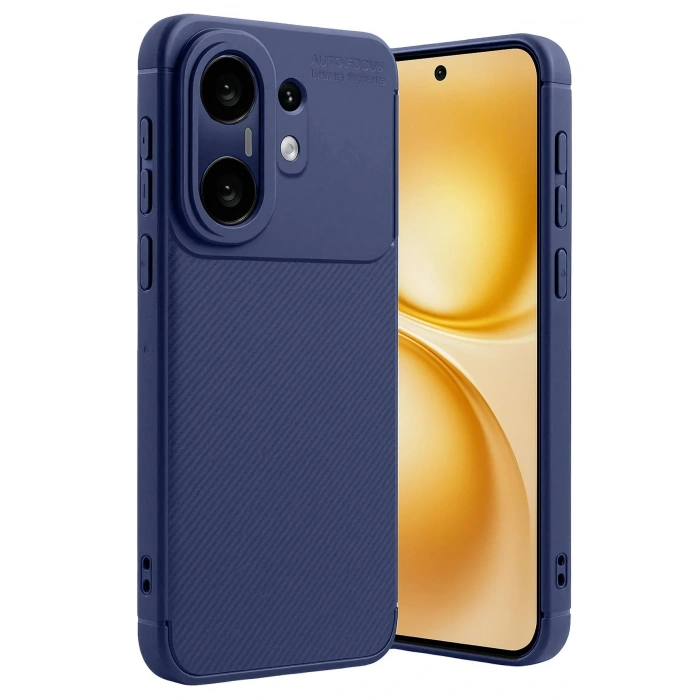 CPT05 Vivo X200 FE Auto Focus Karbon Kapak - Lacivert