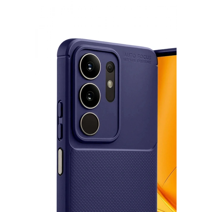 CPT05 Vivo Y29 4G Auto Focus Karbon Kapak - Lacivert