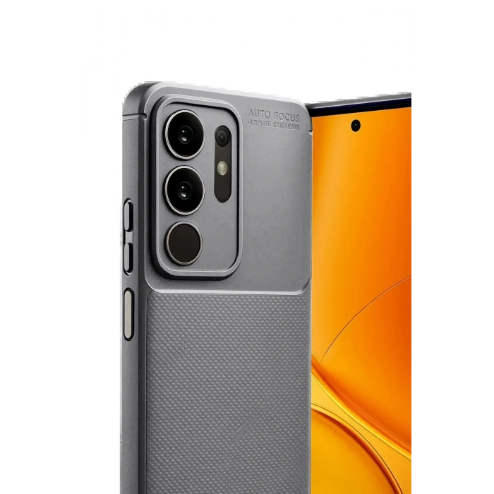 CPT05 Vivo Y29S Auto Focus Karbon Kapak - Gri