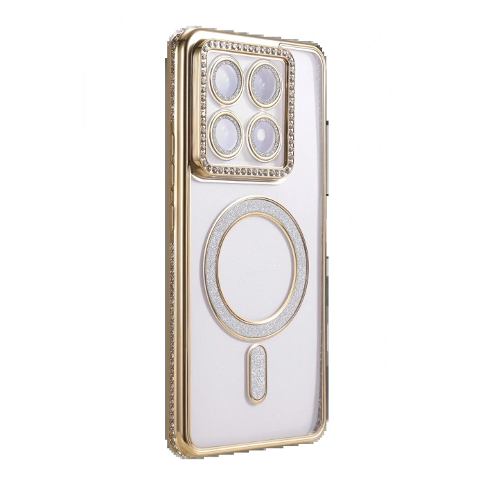 CPT05 Xiaomi Mi 14T Pro Joke Simli Magneticsafe Kılıf - Gold